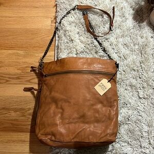 Women’s leather crossbody bag